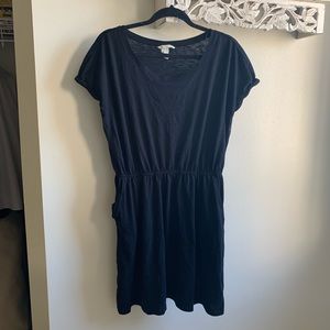 Black mini/midi dress